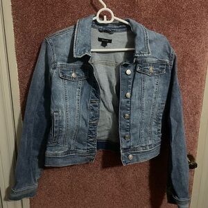 RW&CO. Classic Blue Jean Jacket Cropped